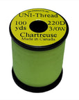 UNI Thread 3/0 100yds Chartreuse Australia NZ