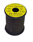 UNI Thread 3/0 100yds DK.Brown Australia NZ