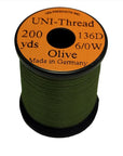 UNI Thread 6/0 Olive Australia NZ