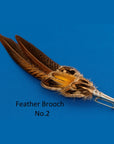 Feather Brooch Pin - Veniard