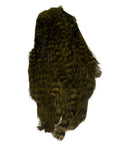 Hen Cape Grade 2 Grizzly Dyed Olive, Fly Tying, Fly Fishing Australia, New Zealand