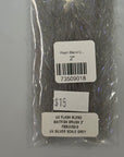 H20 Flash Blend Baitfish Brush 2" UV Silver Scale Grey Fly tying, Fly Fishing Australia, NZ