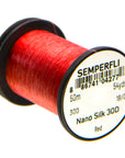 30D Red Nano Silk Professional Fly Tying Thread - SEMPERFLI, Fly Fishing, Australia, NZ