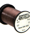50D Brown Nano Silk Professional Fly Tying Thread - SEMPERFLI, Fly Fishing Australia, NZ