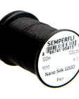 100D Black Nano Silk Professional Fly Tying Thread - SEMPERFLI, Fly Fishing, Australia, NZ