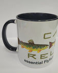 Trout Pattern Mugs