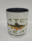 Trout Pattern Mugs