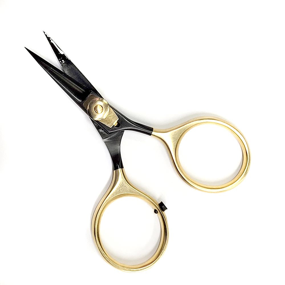 Scissors - 4" Adjustable Razor Black / Gold Australia NZ