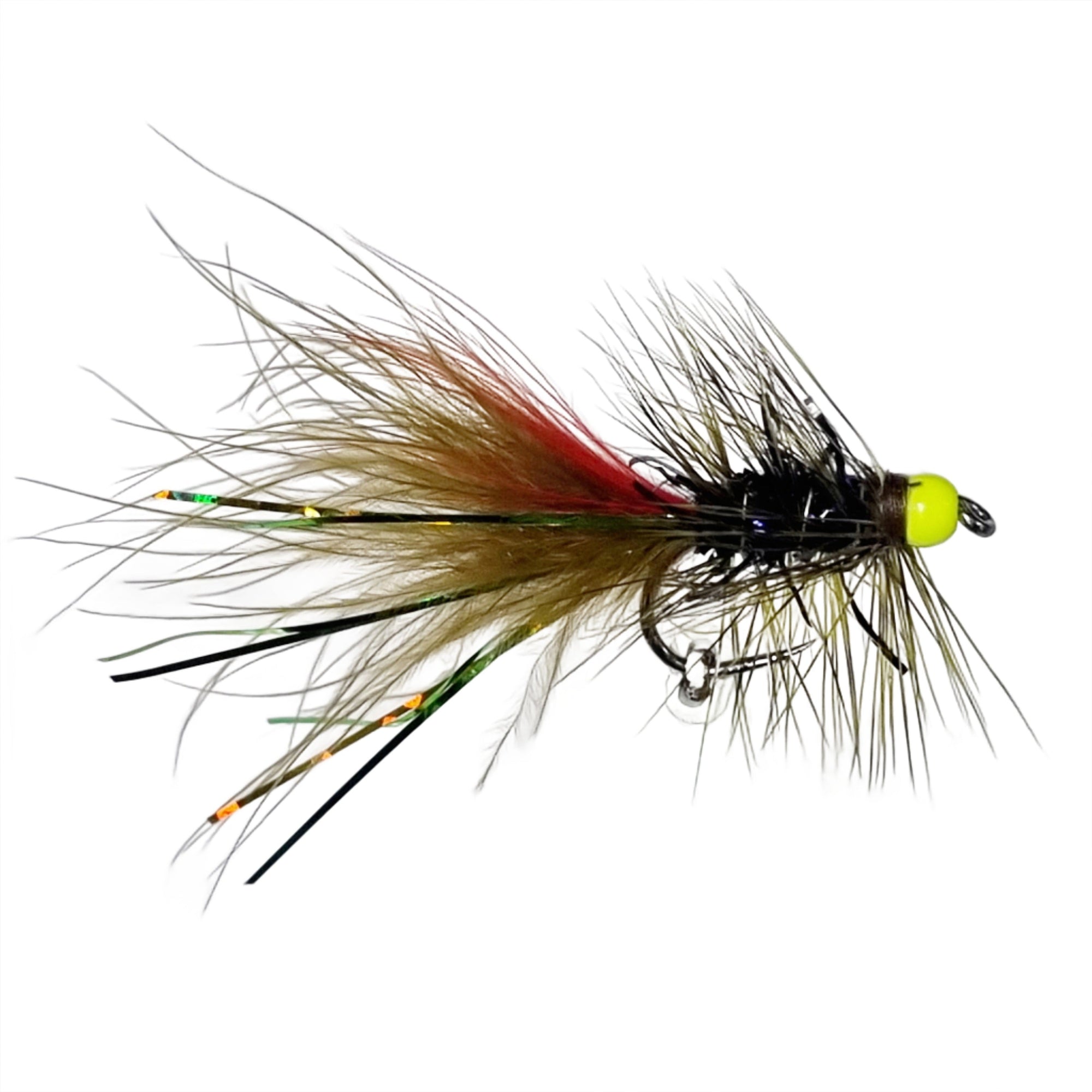 ESS58B CHART BH WOOLY BUGGER OLIVE Tasmania AUSTRALIA NZ