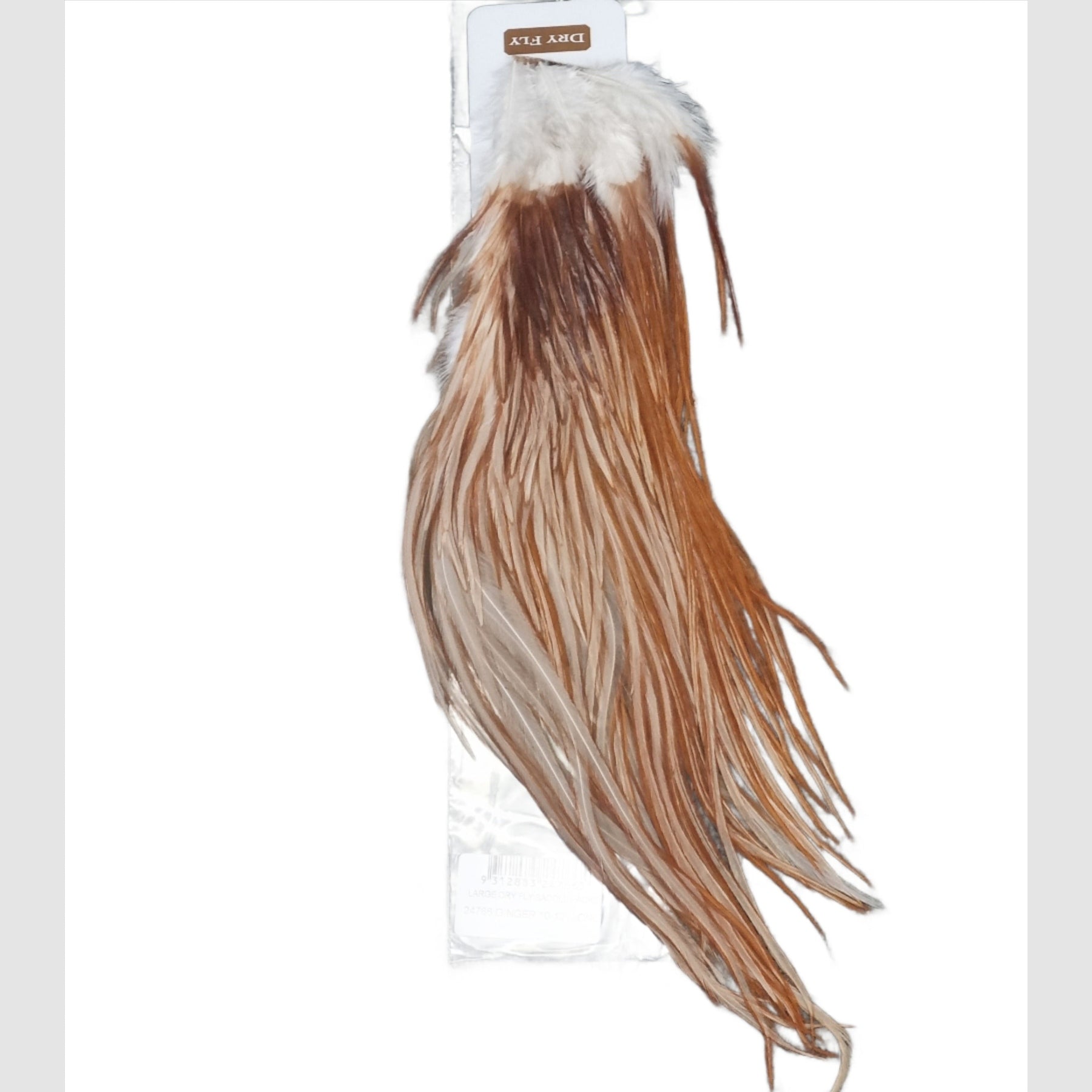 Ewing Large Dry Fly Saddle feathers Ginger Australia nz