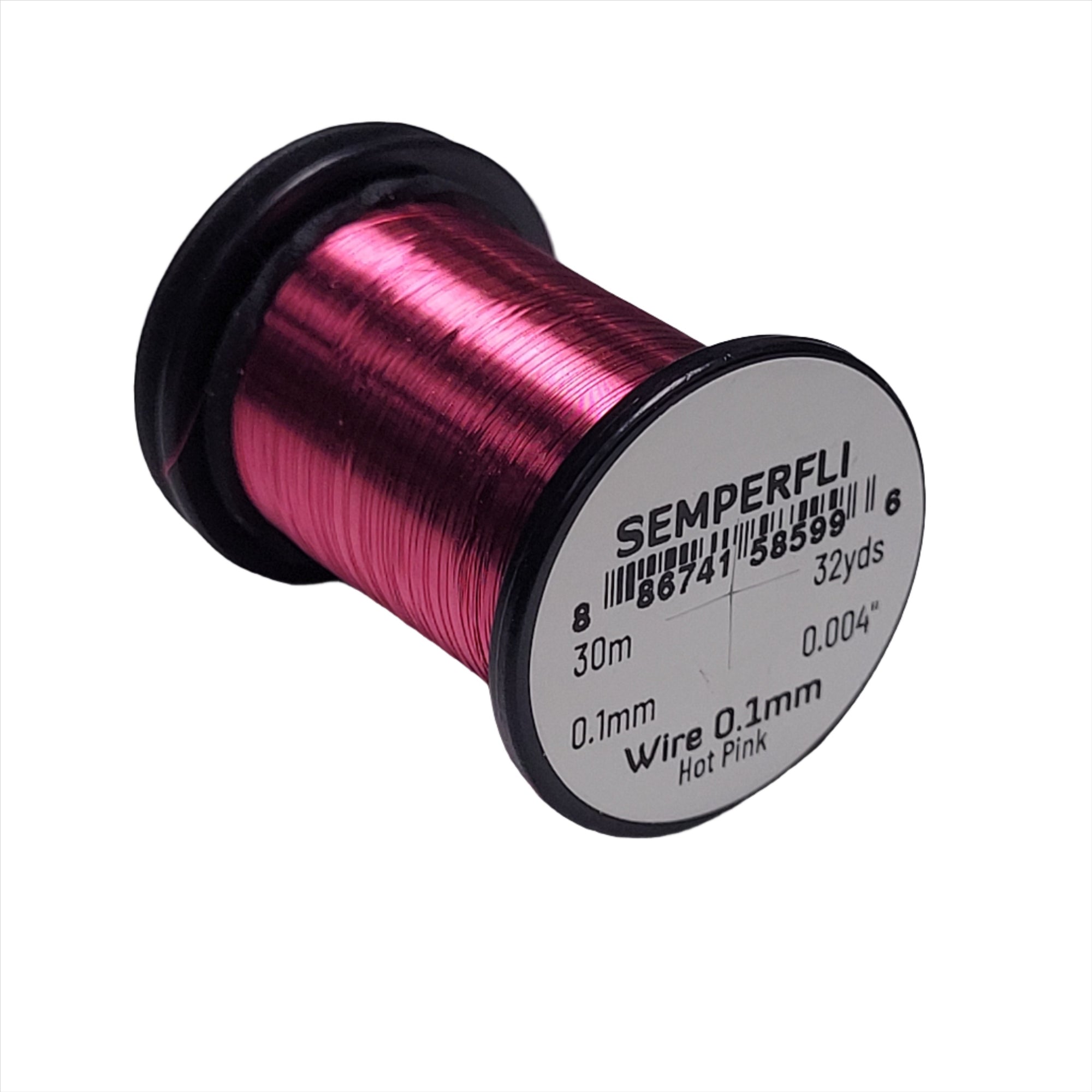Semperfli Wire 0.1mm Hot Pink Australia NZ