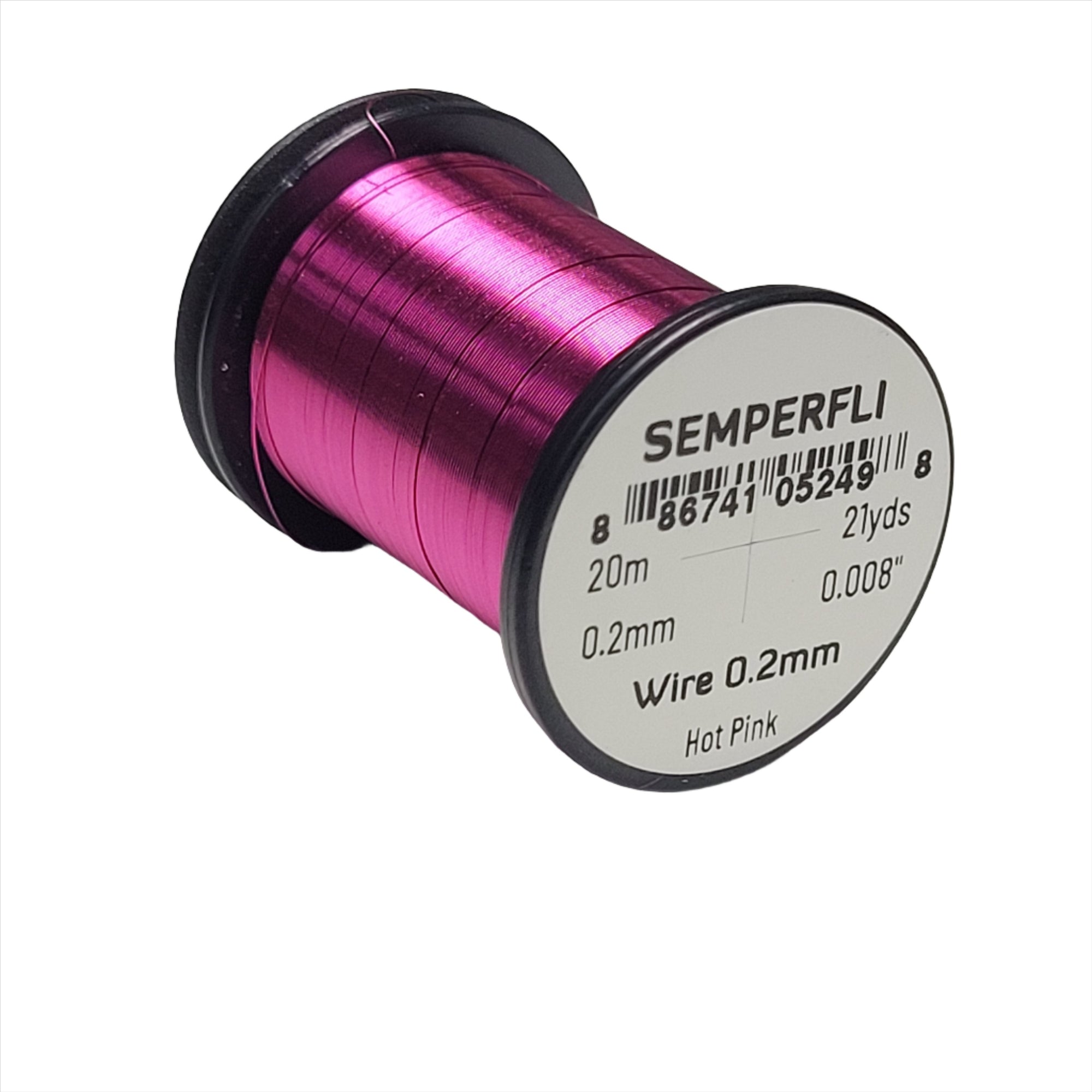 Semperfli Wire 0.2mm Hot Pink Australia NZ