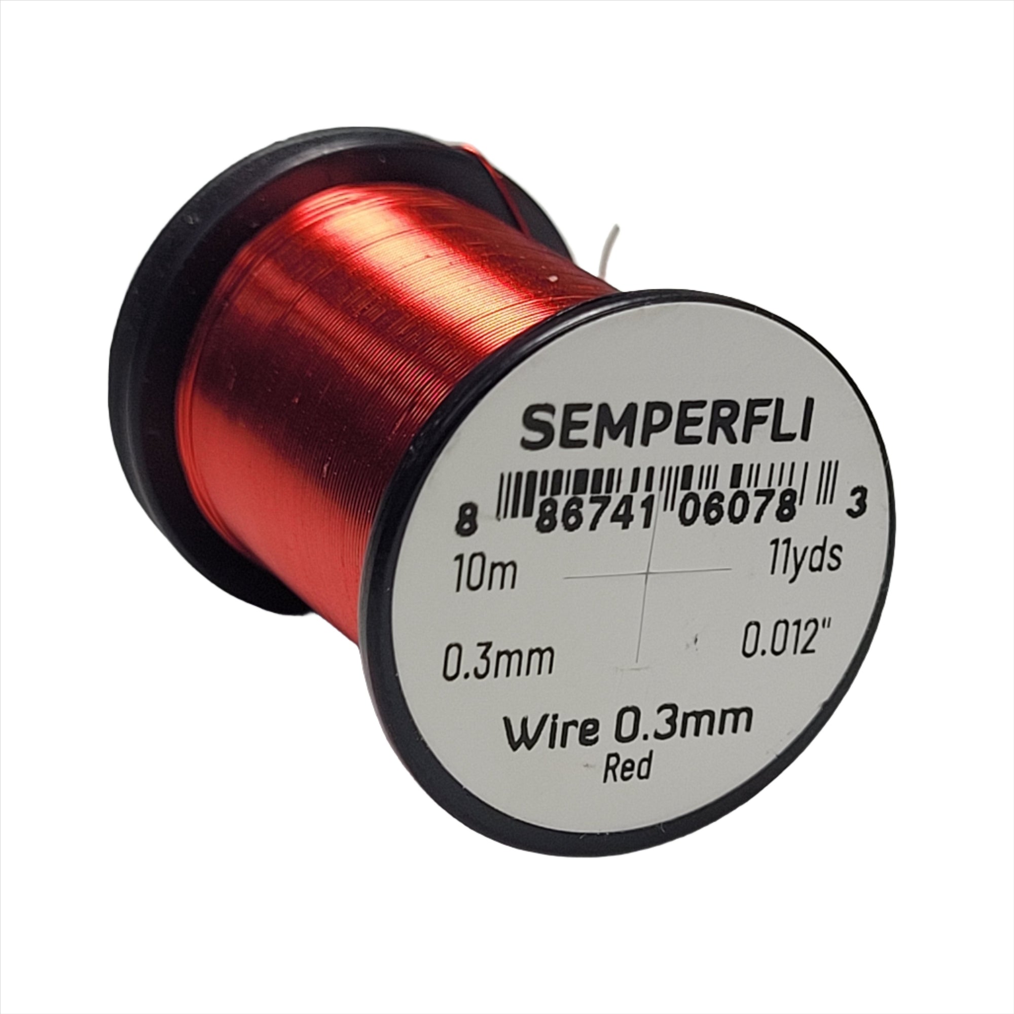 Semperfli Wire 0.3mm Red Australia NZ