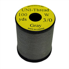 UNI Thread 3/0 100yds Grey Australia NZ