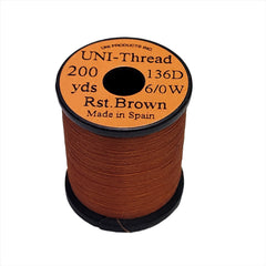 UNI Thread 6/0 Rust Brown Australia NZ