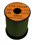 UNI Thread 6/0 Olive Australia NZ