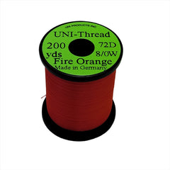 UNI Tread 8/0 Fire Orange Australia NZ