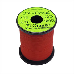 UNI Tread 8/0 Fl. Orange Australia NZ