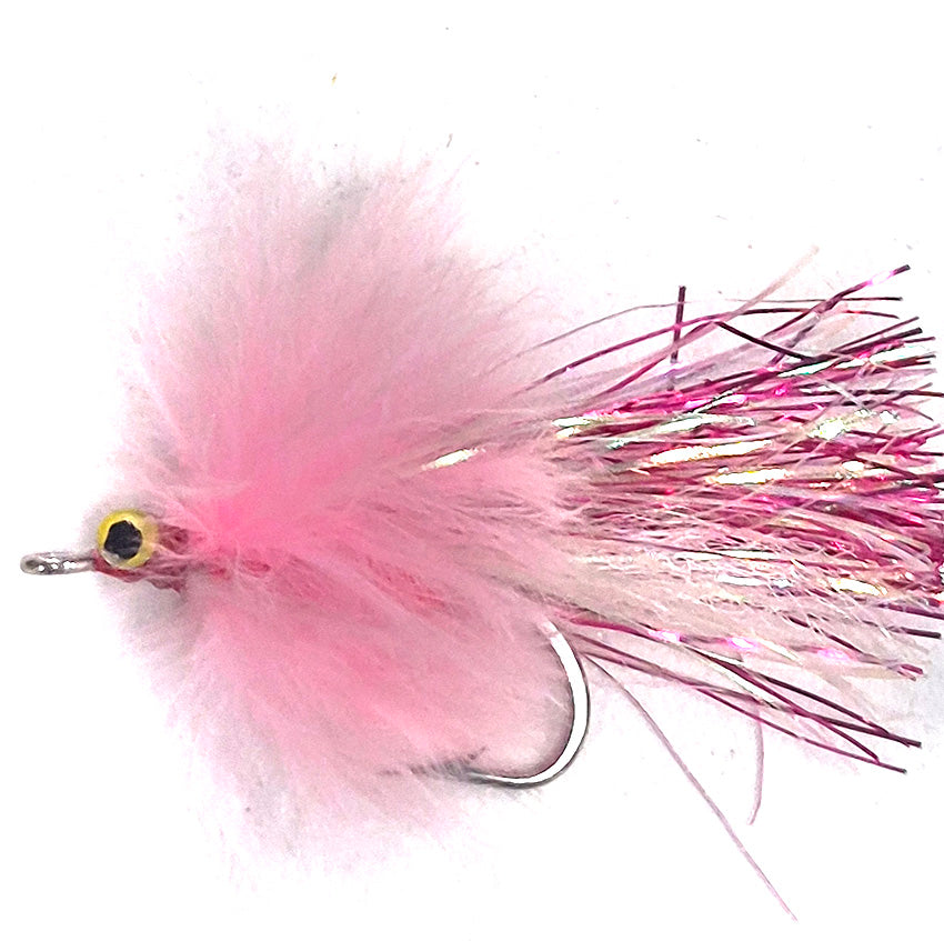 Zedabou pink saltwater fly flathead salmon and more Australia New Zealand NZ