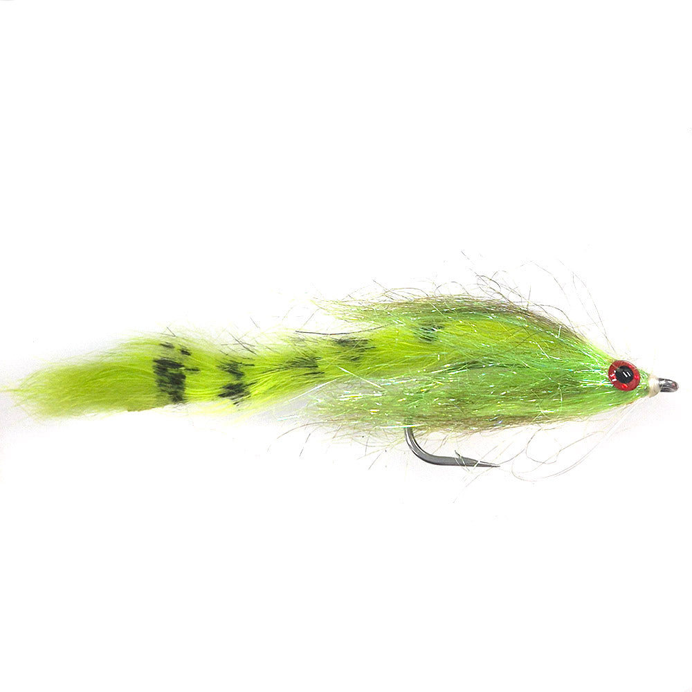 Barra Bunny fly barramundi chartruese flash Australia