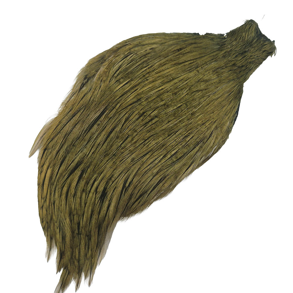 Fly tying hackle Australia Medium Neck - Medium Olive 