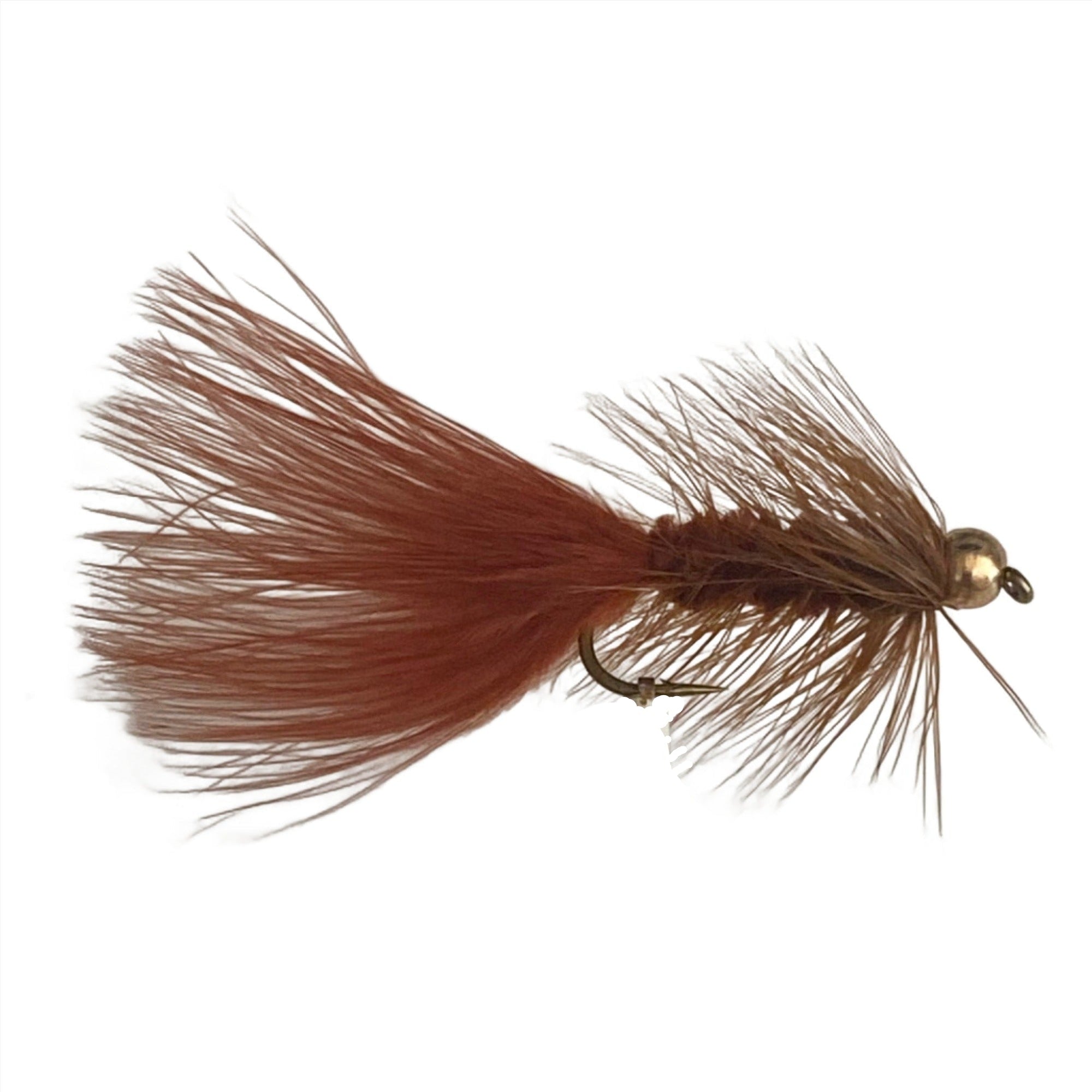 Fly Fishing Dry FLy Best Pattern Australia New Zealand Tasmania Wooly Bugger Brown Bead Head
