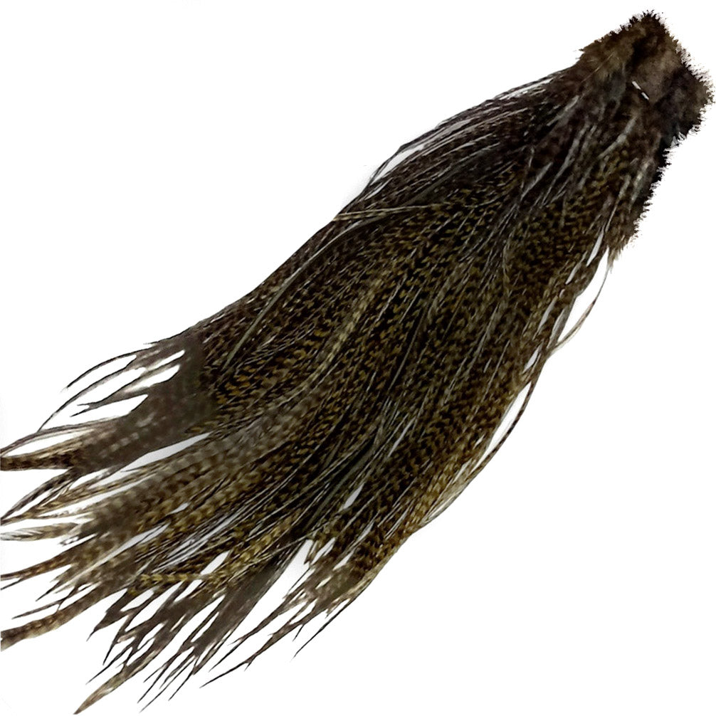 Grizzly fly tying saddle