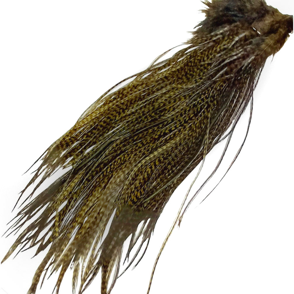Sculpin olive saddle hackle  