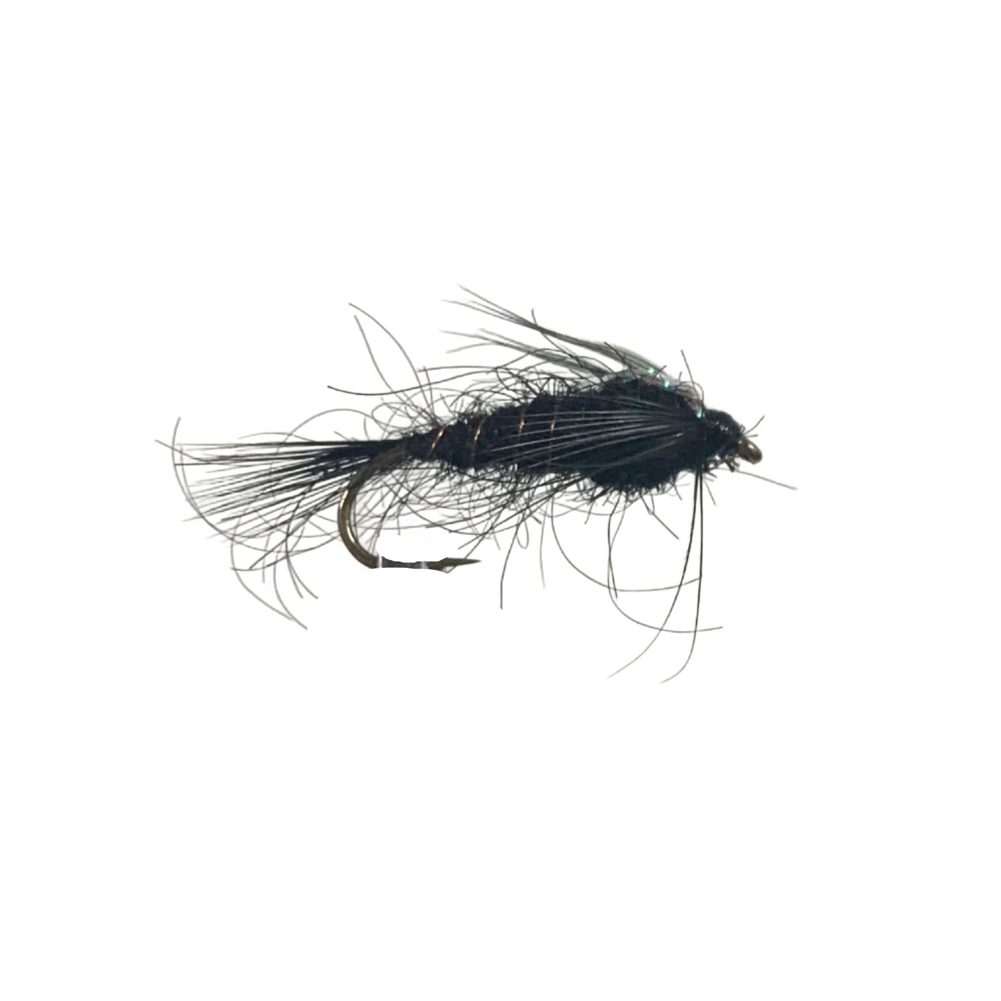 Fly Fishing Dry Fly Best Australia New Zealand Tasmania Nymph Unweighted black flash back long shank nymph