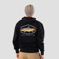 Simms F25 Artist Hoody - Brown Trout, Fly Fishing Australia, New Zealand
