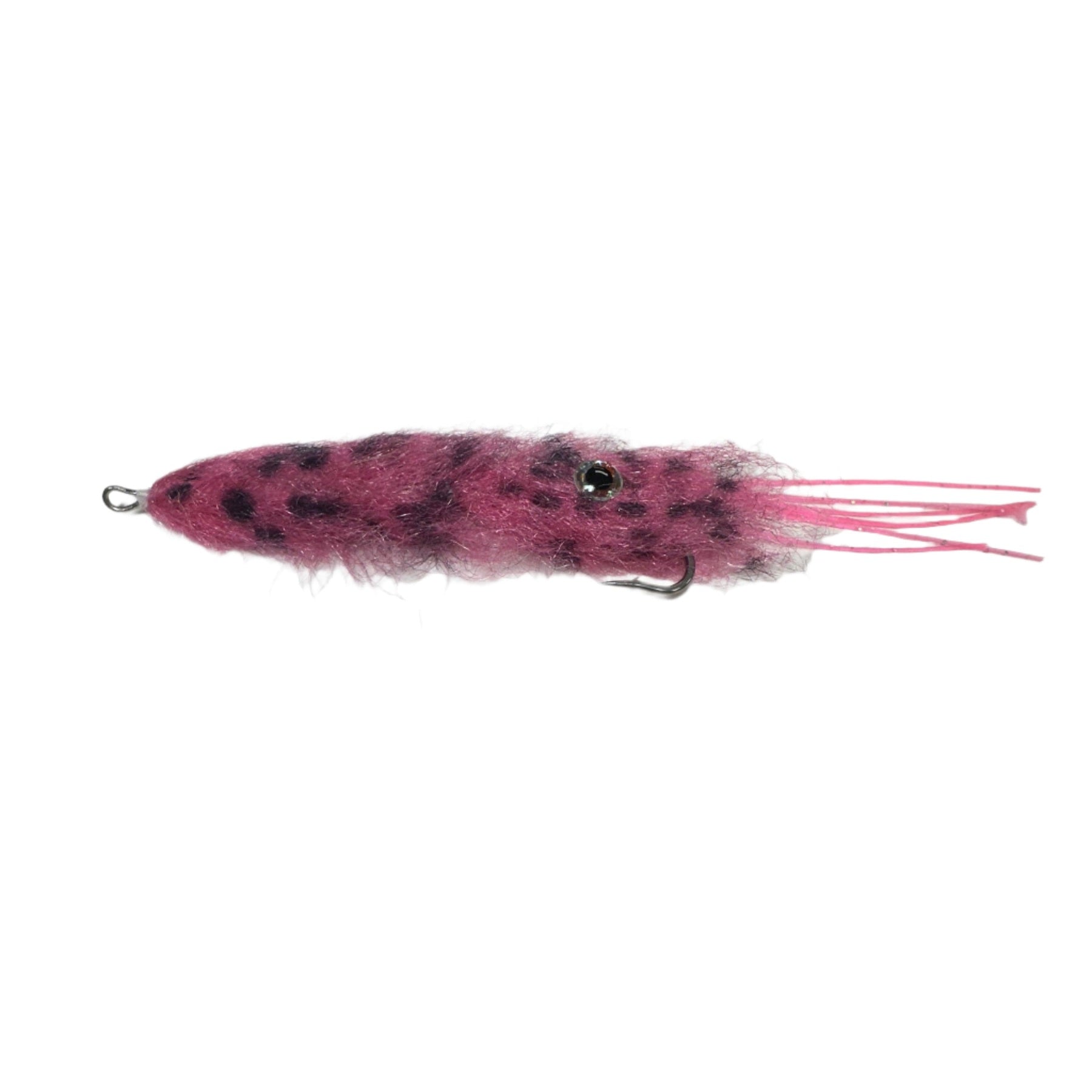 Articulated Squid Fly Pink, Fly Fishing Australia, New Zealand