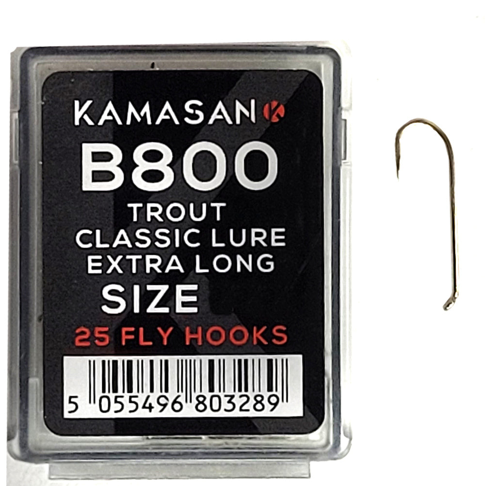 Kamasan B800 Trout Classic Lure Extra Long Fly Hooks Tasmania Australia