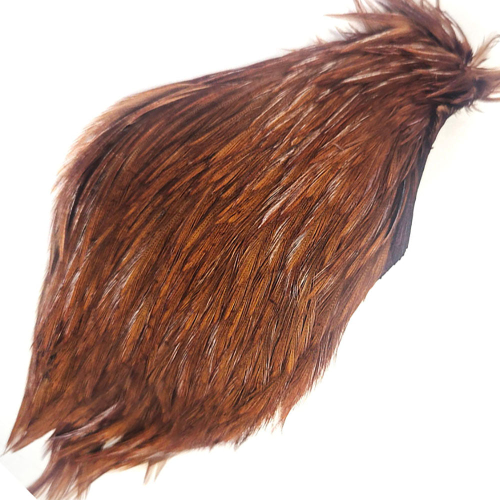 Ginger fly tying cape