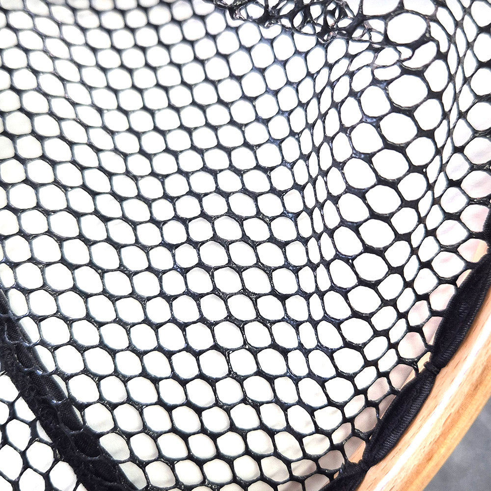 Wooden Burl Timber fly fishing net Australia