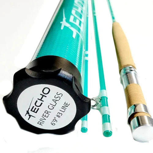 Echo River Glass Gorgeous Glacier Fly Rod, Australia, New Zealand