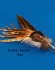 Feather Brooch Pin - Veniard