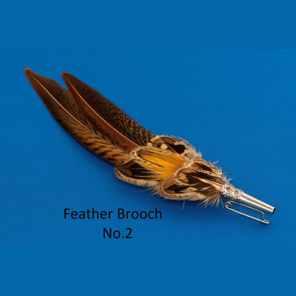 Feather Brooch Pin - Veniard