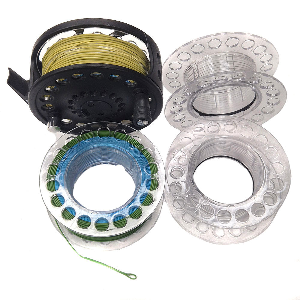 Pisces Turbo 10' 6wt combo outfit Flylab cassette reel with lines