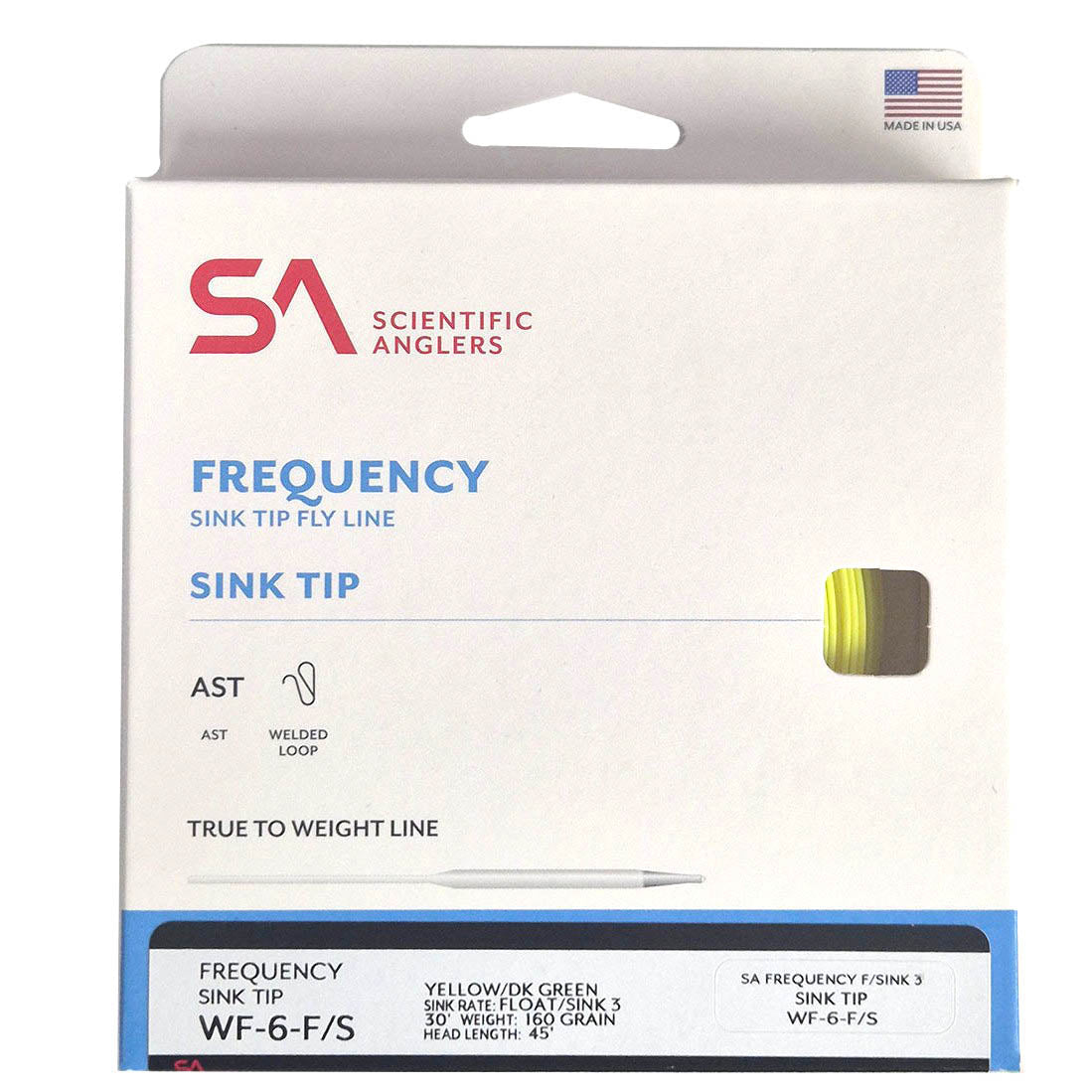 Scientific Anglers Frequency Sinking fly line