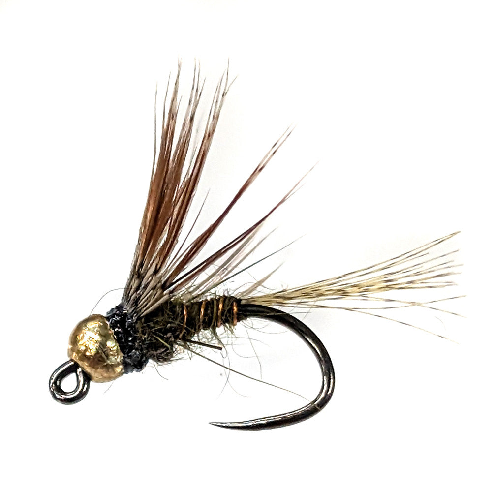 Green Drake Mayfly nymph gold bead Australia