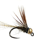 Green Drake Mayfly nymph gold brass bead barbed Tasmania Australia