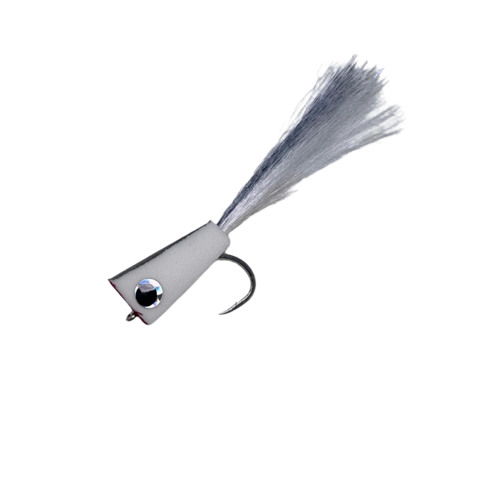 N.Y.A.P Grey White #2/0, H2O Flies, Fly Fishing Australia, New Zealand 