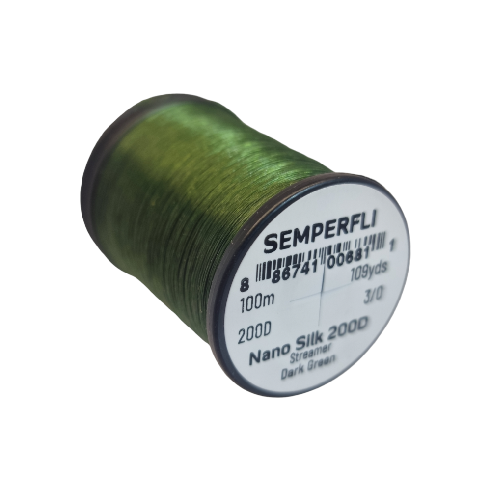 200D Nano Silk Professional Fly Tying Thread - SEMPERFLI