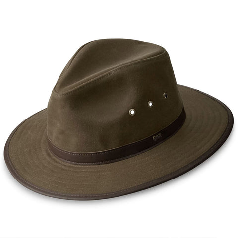 ORVIS OILCLOTH HAT - TAN