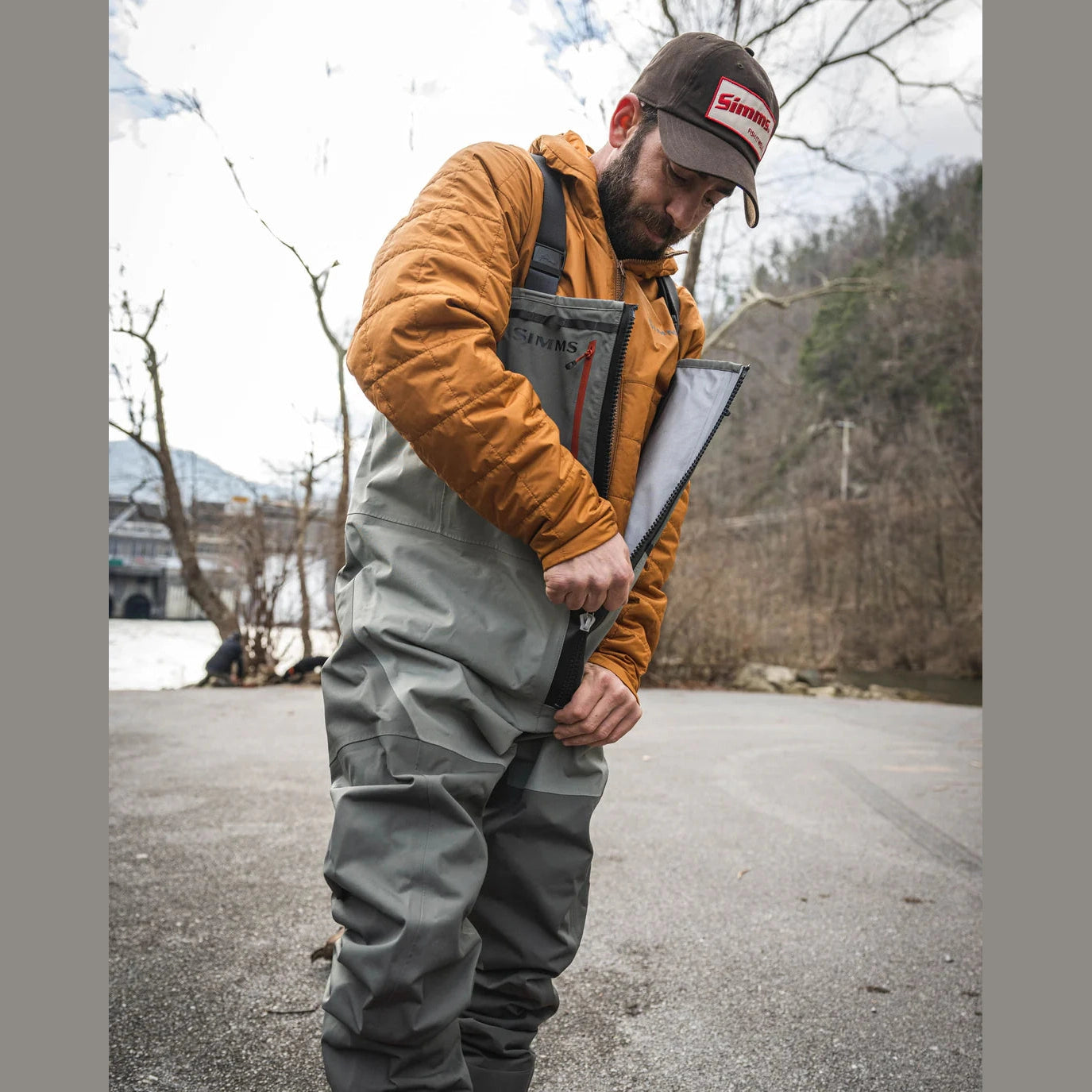 Simms Freestone Zip waders Australia