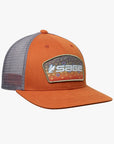 Trucker Logo Orange Brook Trout Australia  NZ