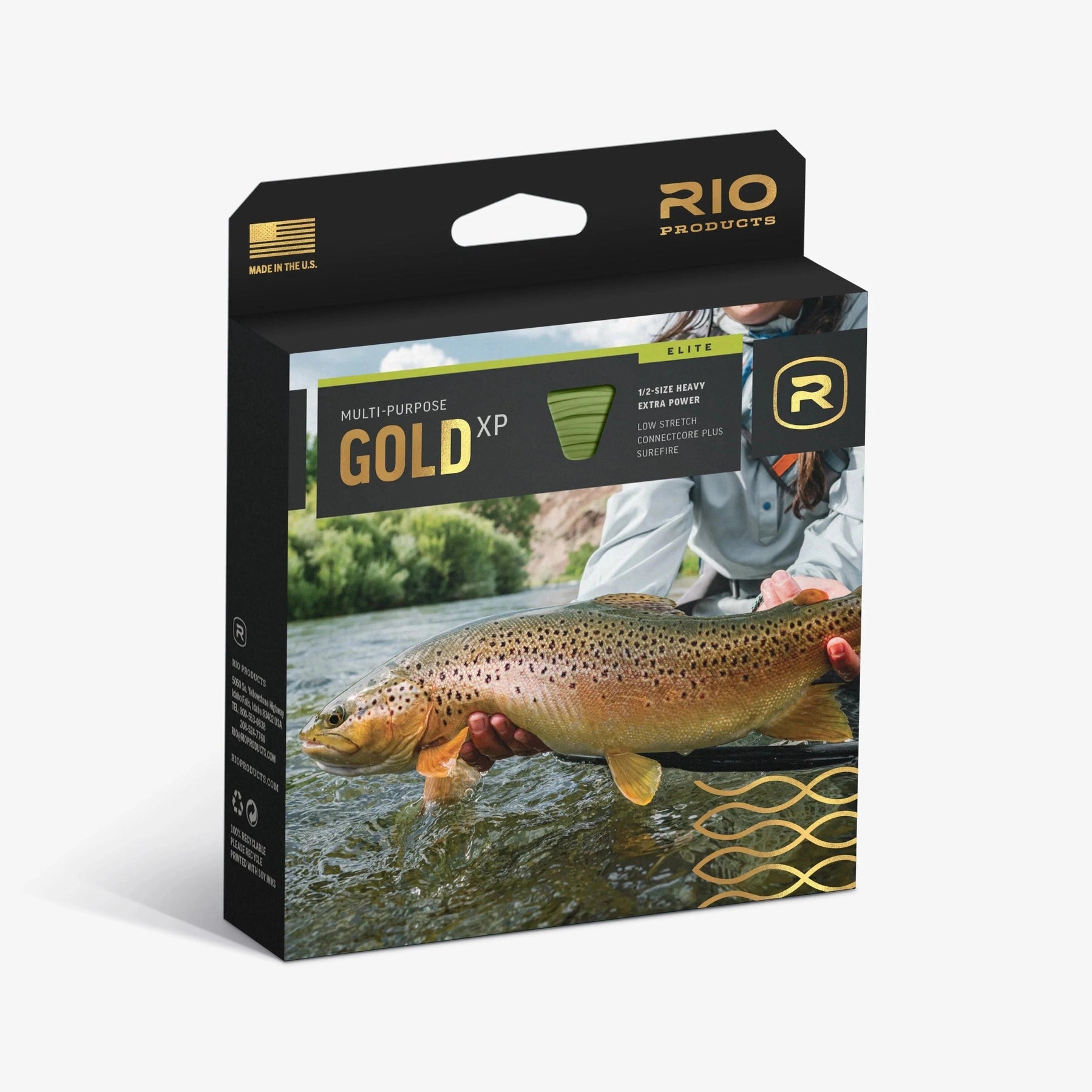 Rio Gold XP (Extra Power) Fly Line, Fly Fishing Australia, New Zealand. 