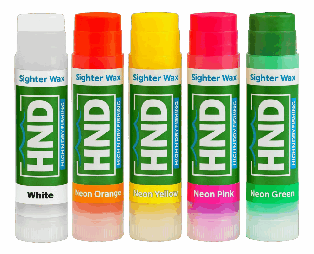 High N Dry Neon Sighter Wax, Flyfishing, Australia, New Zealand.