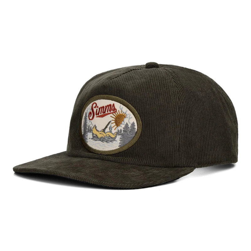 Simms Double Haul Corduroy Loden Cap, Fly Fishing Australia, New Zealand.