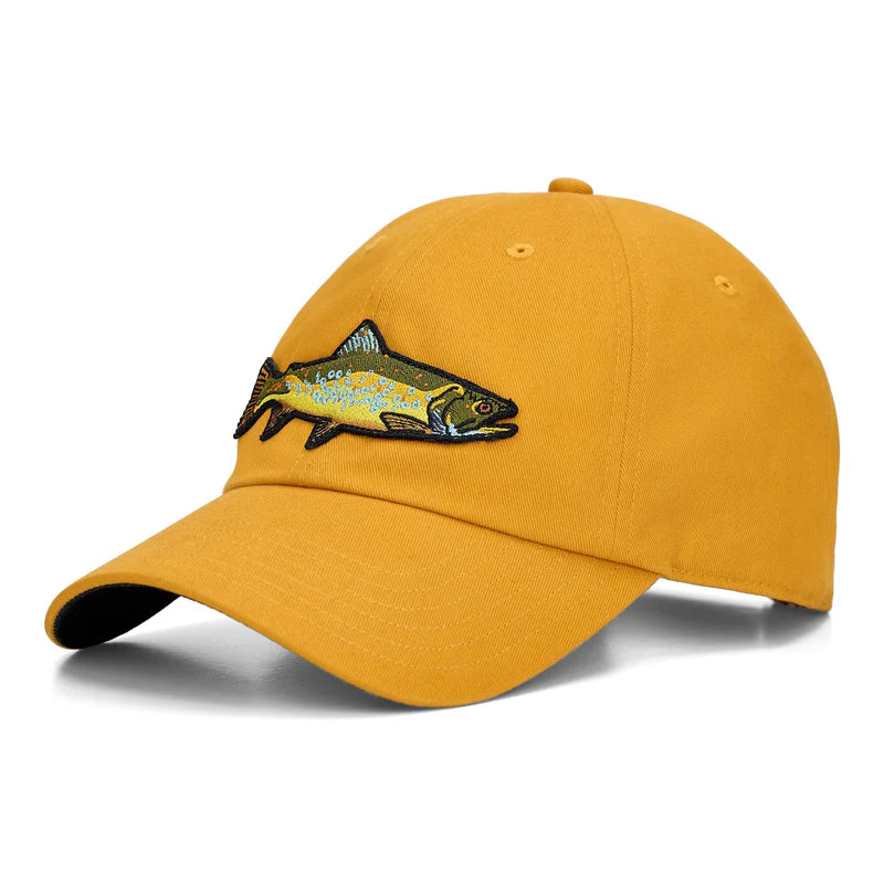 Simms Single Haul Cap Amaretto Rainbow Trout, Fly Fishing Australia New Zealand 